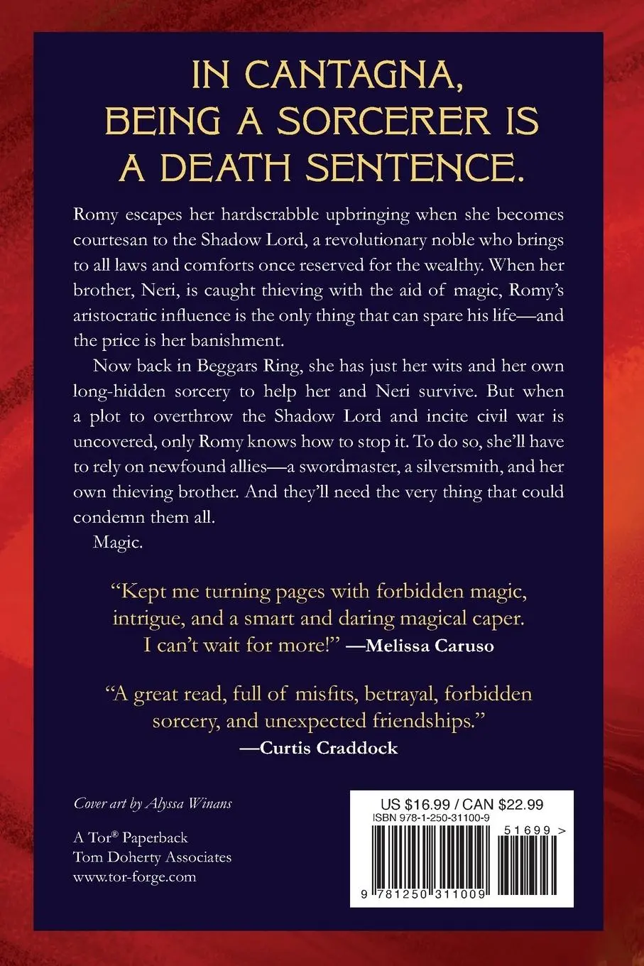 Rückseite: 9781250311009 | Illusion of Thieves | Cate Glass | Taschenbuch | Englisch | 2019