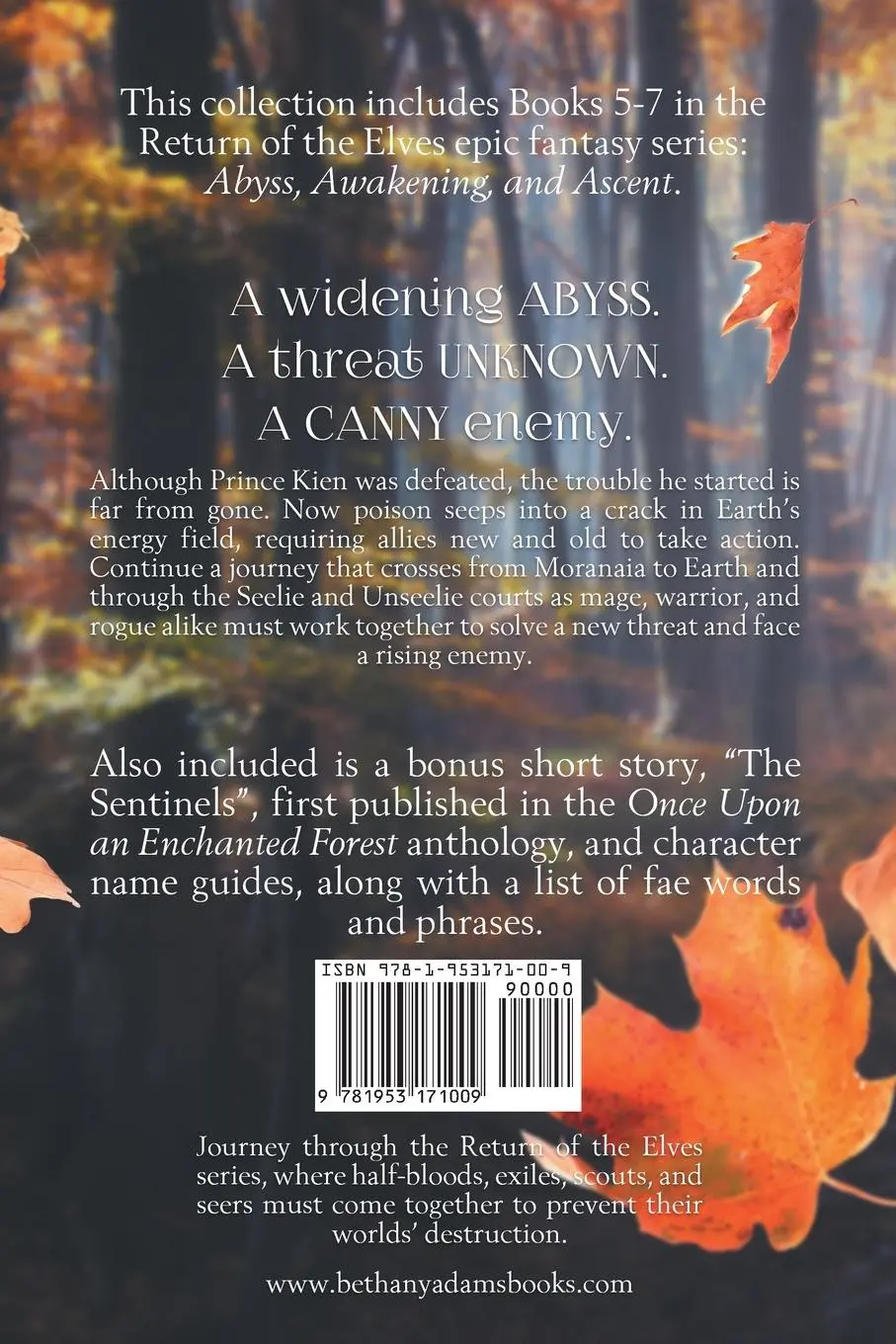 Rückseite: 9781953171009 | The Return of the Elves Collection | Books 5-7 | Bethany Adams | Buch