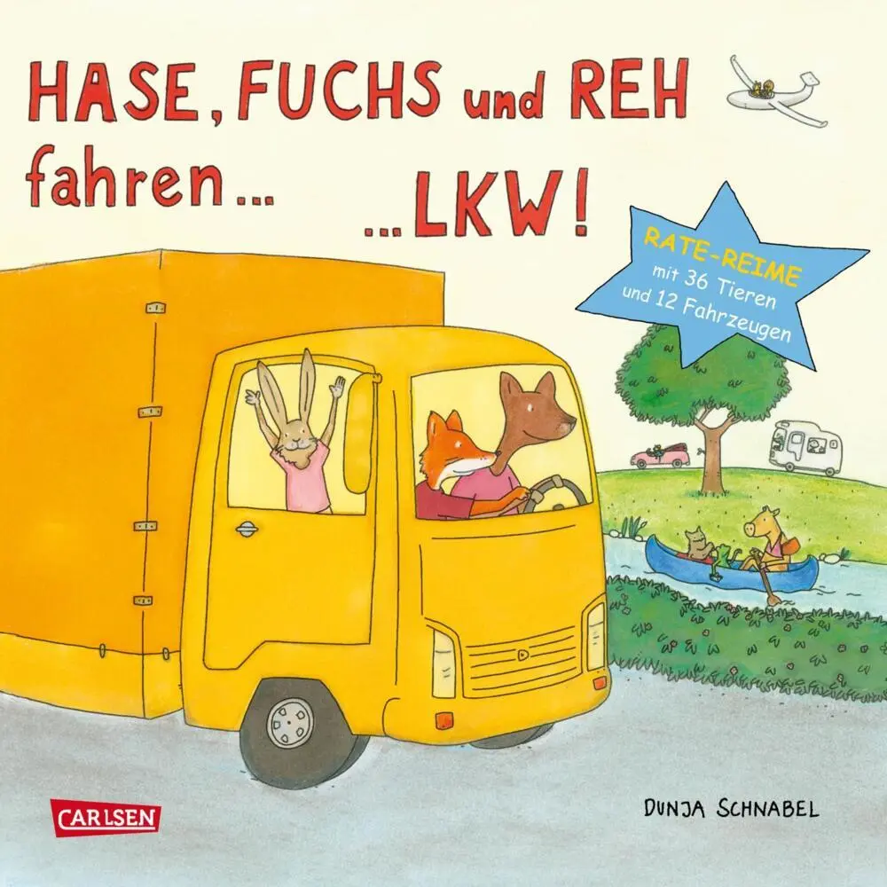 Cover: 9783551171009 | Hase, Fuchs und Reh fahren ... LKW! | Dunja Schnabel | Buch | 36 S.