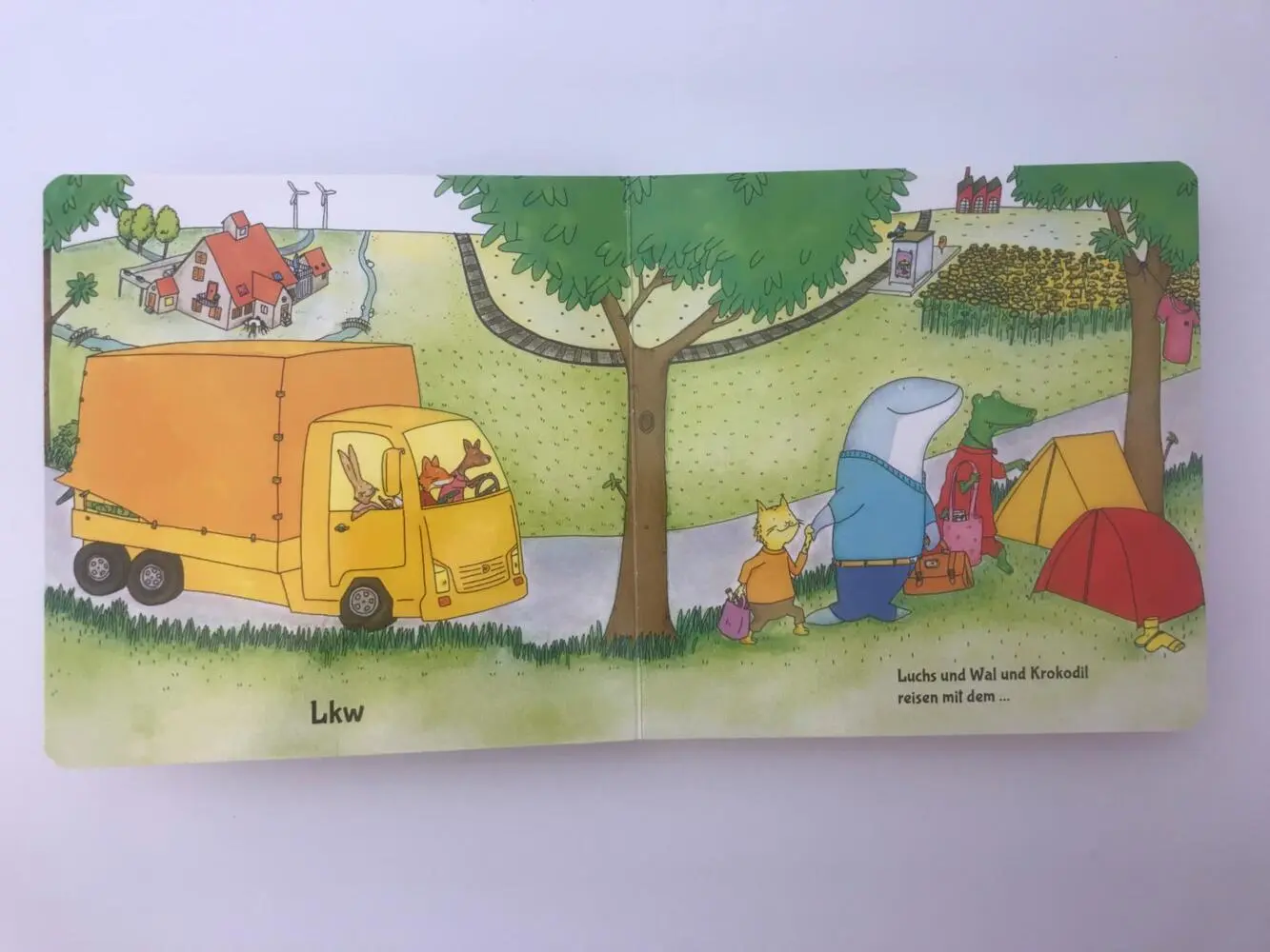 Bild: 9783551171009 | Hase, Fuchs und Reh fahren ... LKW! | Dunja Schnabel | Buch | 36 S.