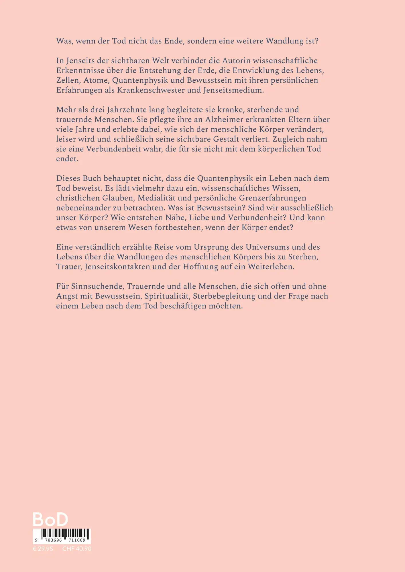 Rückseite: 9783696711009 | Jenseits der sichtbaren Welt | Petra Maria Scheid | Taschenbuch | 2026