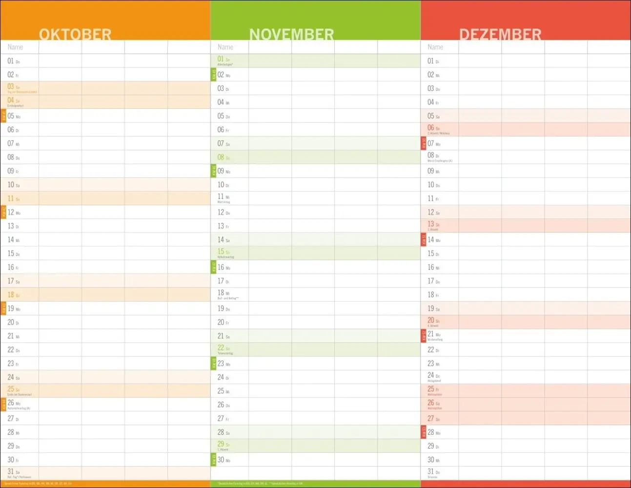 Bild: 9783756411009 | 3-Monats-Familienplaner 2026 | Kalender | Bürokalender Heye | 6 S.