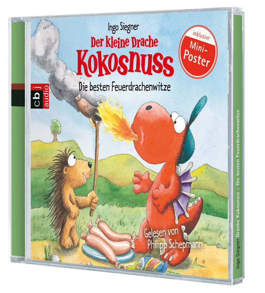 Bild: 9783837141009 | Der kleine Drache Kokosnuss - Die besten Feuerdrachenwitze,1 Audio-CD