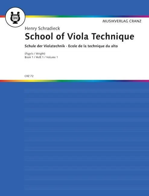 Cover: 9783920201009 | Schule der Violatechnik | Henry Schradieck | Notenblätter (ungebunden)