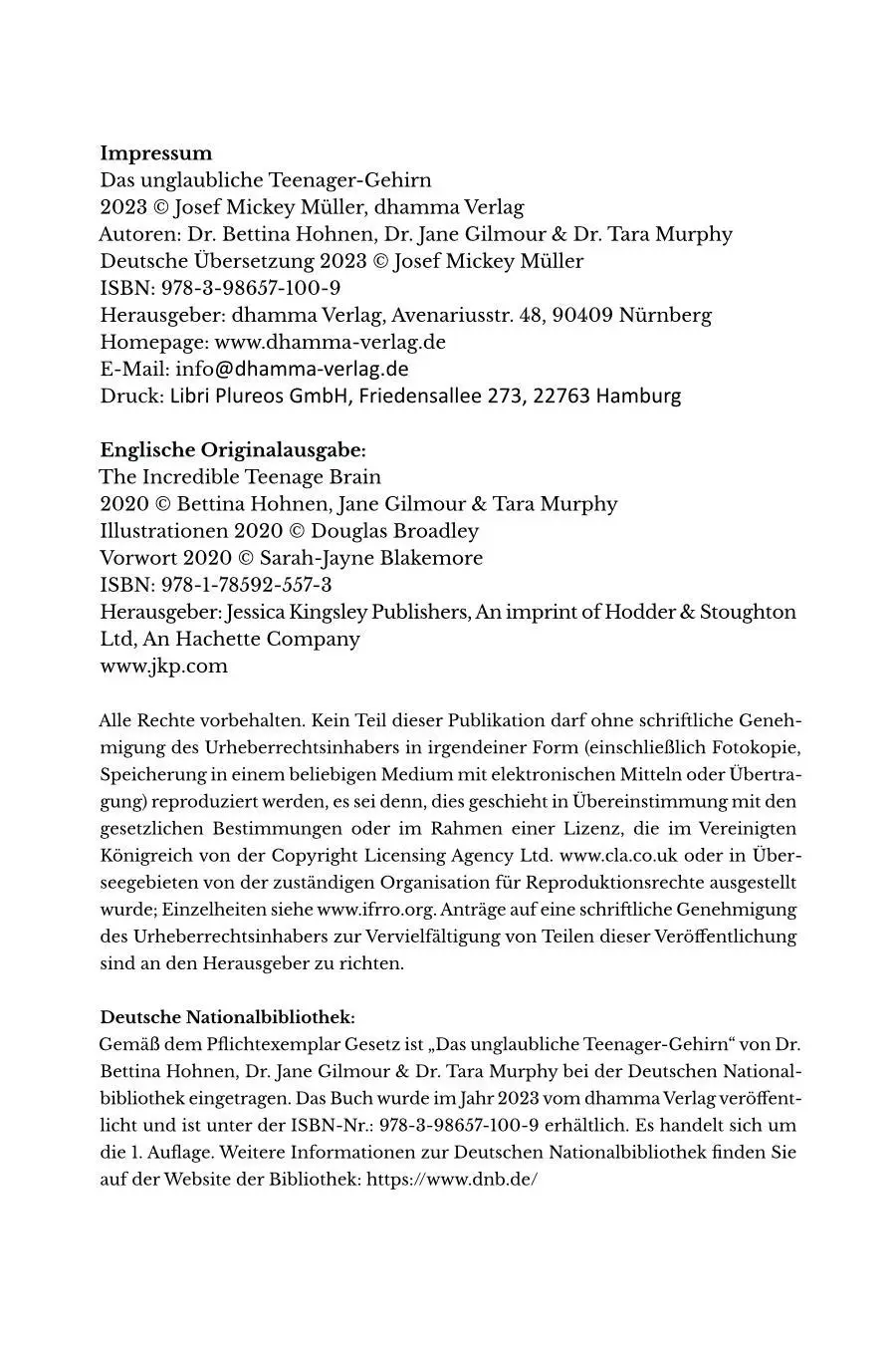 Bild: 9783986571009 | Das unglaubliche TEENAGER-GEHIRN | Josef Mickey Müller | Taschenbuch