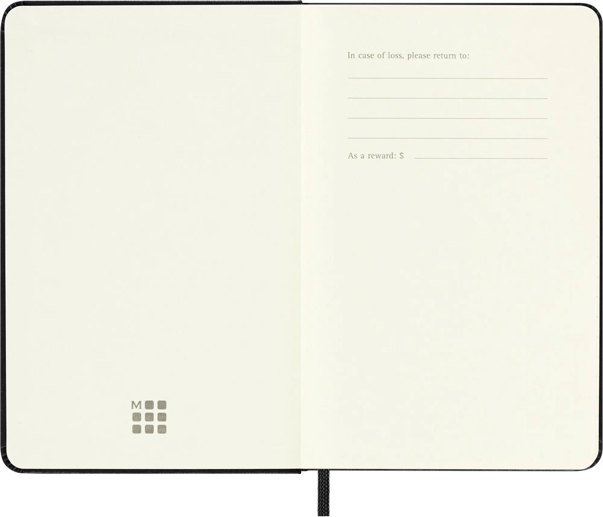 Bild: 9788883701009 | Moleskine. Ruled notebook | Moleskine | Notizbuch | Lesebändchen