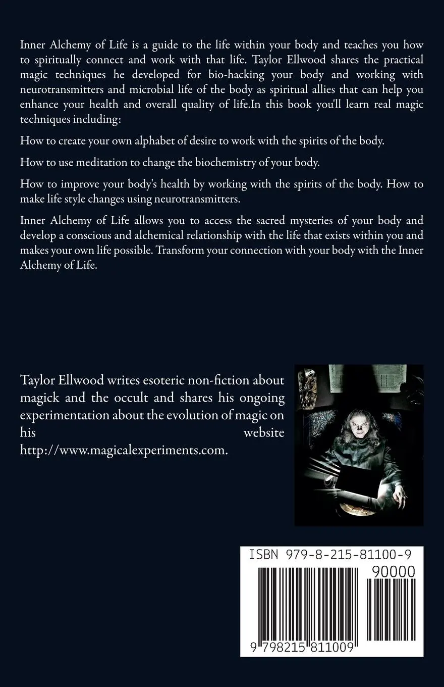 Rückseite: 9798215811009 | Inner Alchemy of Life | Practical Magic for Bio-Hacking your Body