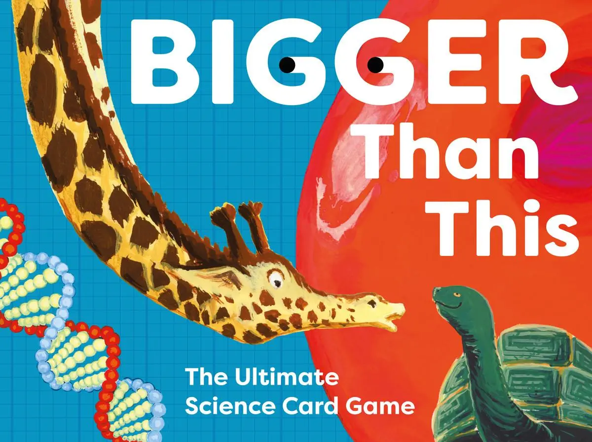 Cover: 9780500421109 | Bigger Than This | The Ultimate Science Card Game | Jenny Jacoby