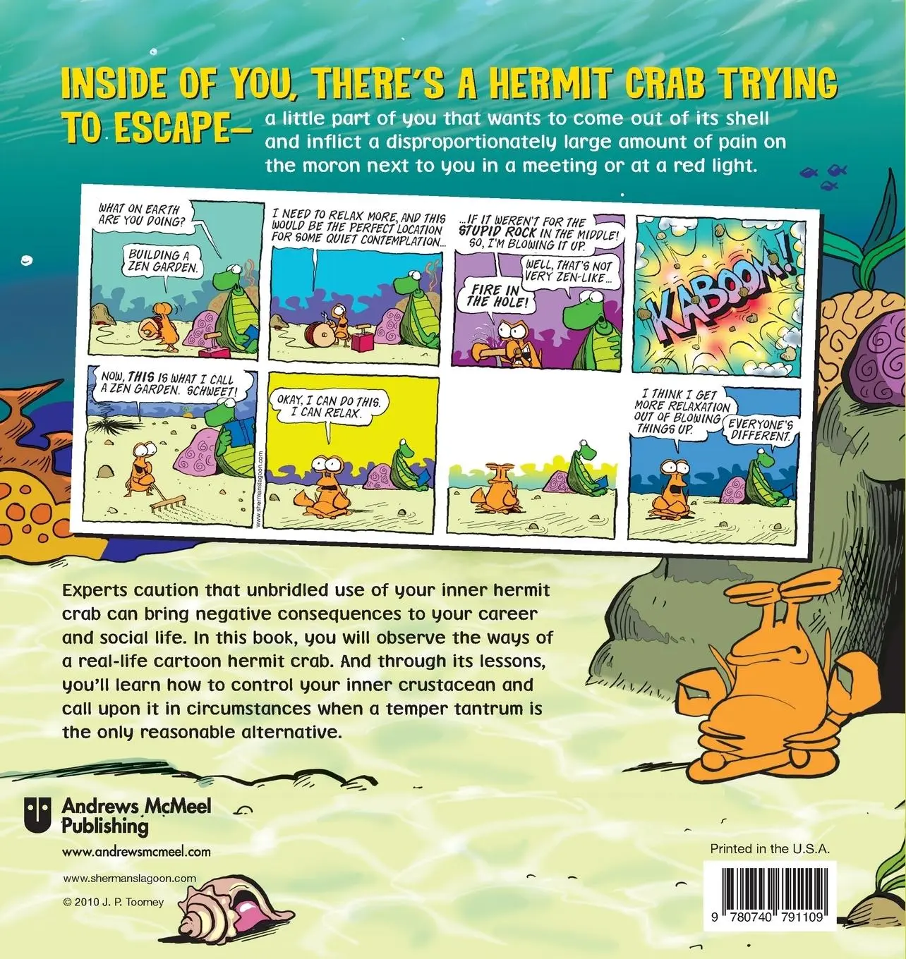 Rückseite: 9780740791109 | Discover Your Inner Hermit Crab | Jim Toomey | Taschenbuch | Englisch