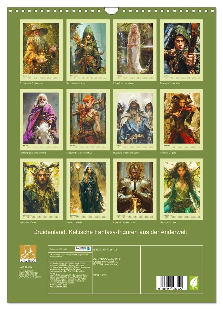 Bild: 9783457281109 | Druidenland. Keltische Fantasy-Figuren aus der Anderwelt...