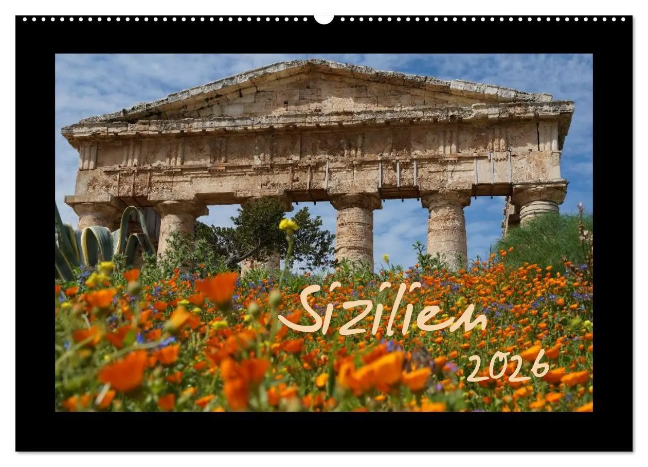 Cover: 9783516201109 | Sizilien (Wandkalender 2026 DIN A2 quer), CALVENDO Monatskalender