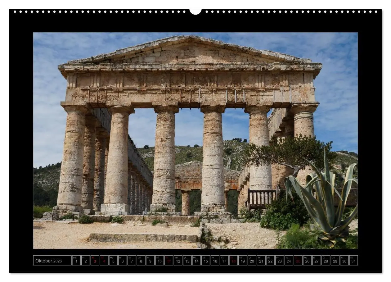 Bild: 9783516201109 | Sizilien (Wandkalender 2026 DIN A2 quer), CALVENDO Monatskalender