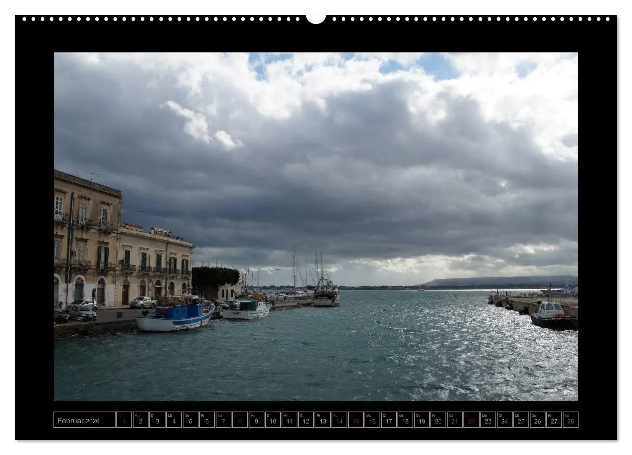 Bild: 9783516201109 | Sizilien (Wandkalender 2026 DIN A2 quer), CALVENDO Monatskalender