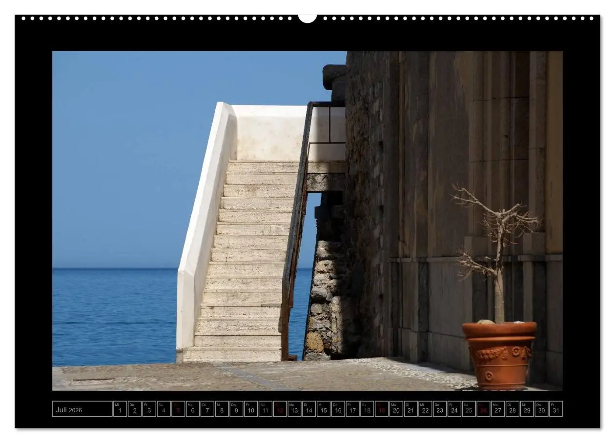 Bild: 9783516201109 | Sizilien (Wandkalender 2026 DIN A2 quer), CALVENDO Monatskalender
