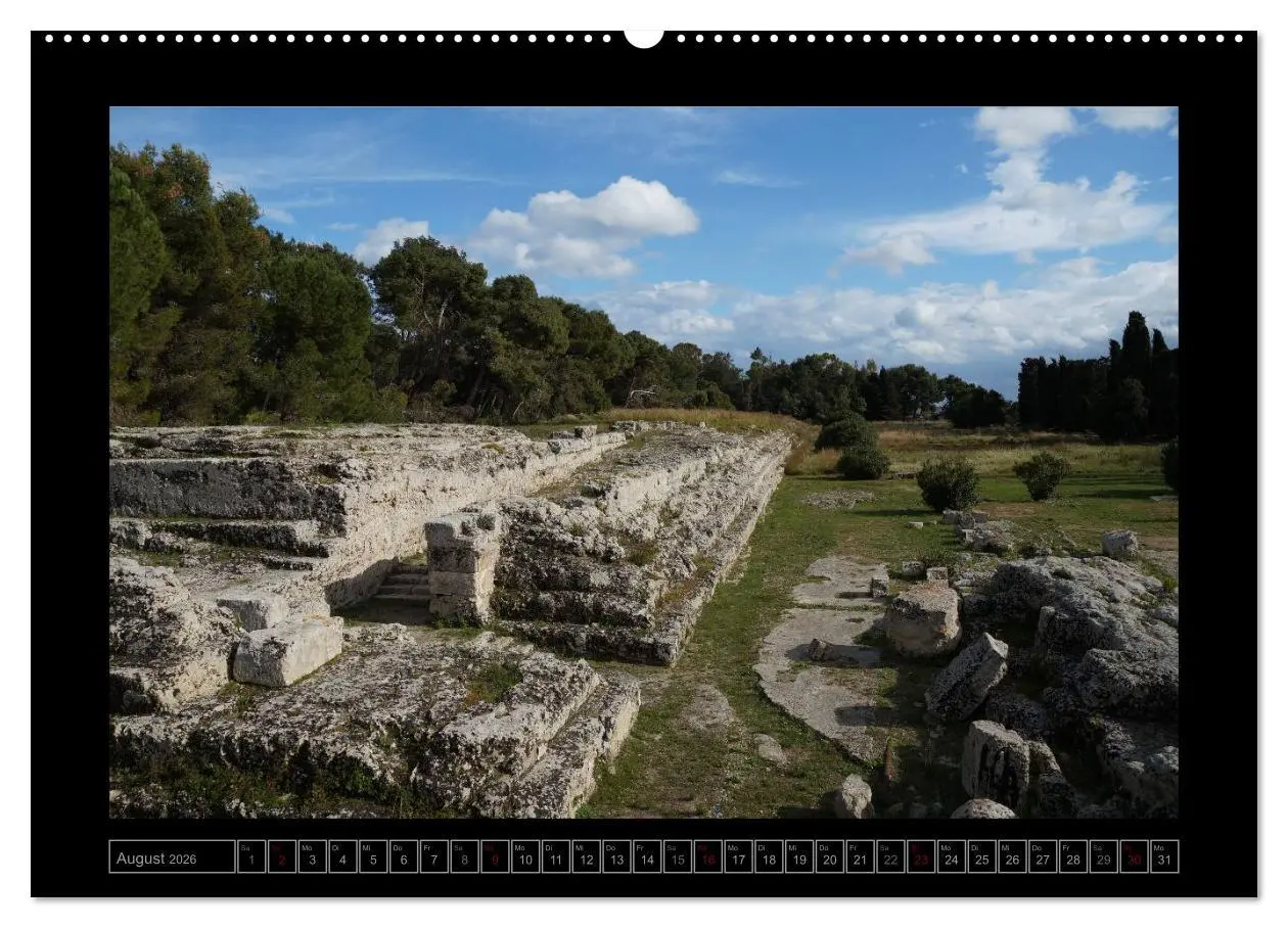 Bild: 9783516201109 | Sizilien (Wandkalender 2026 DIN A2 quer), CALVENDO Monatskalender