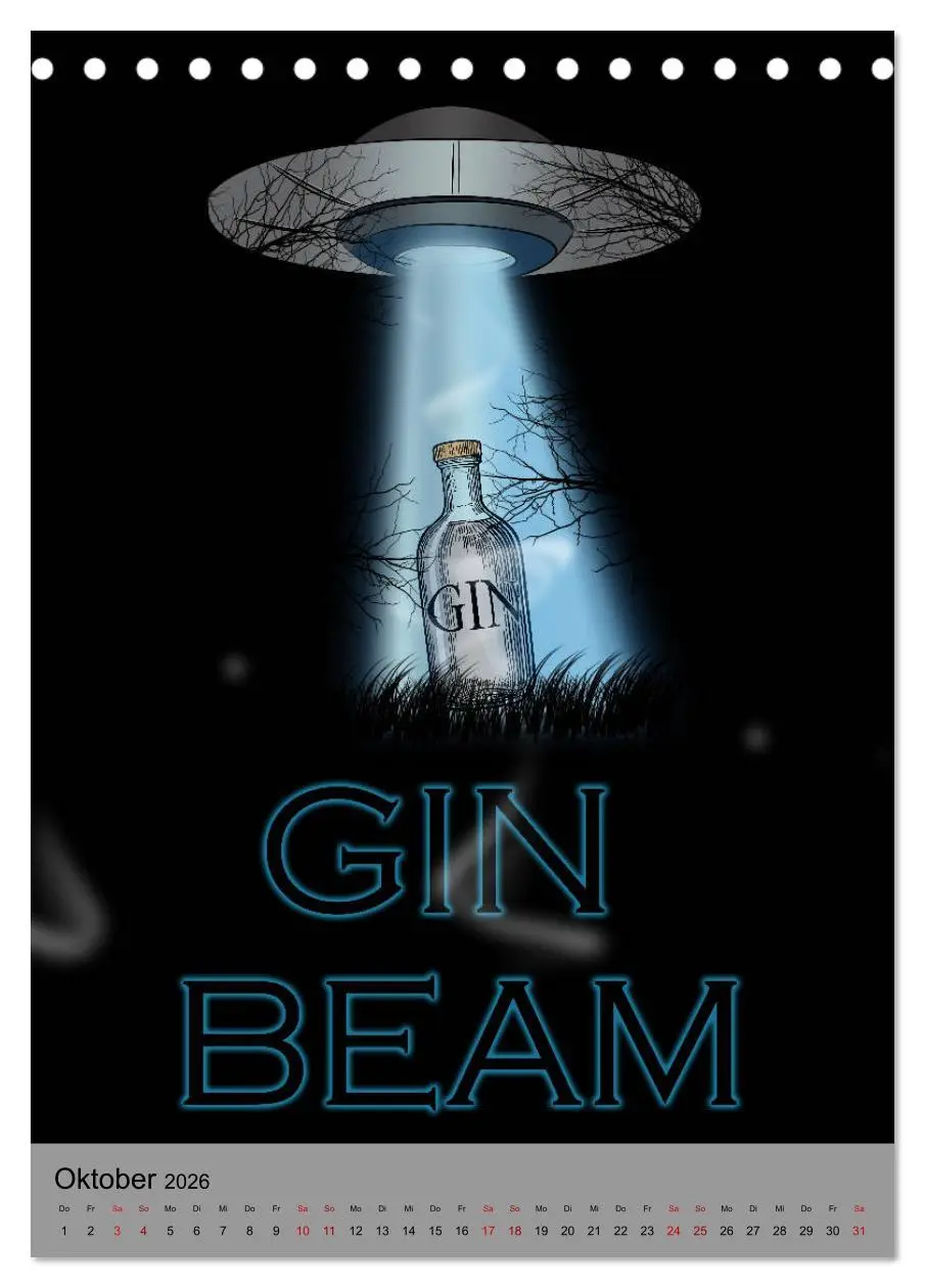 Bild: 9783516371109 | Gin &amp; Tonic - Fun Stuff (Tischkalender 2026 DIN A5 hoch), CALVENDO...