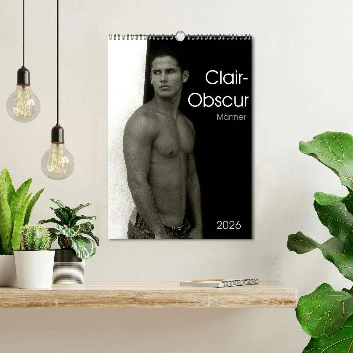 Bild: 9783516441109 | Clair-Obscur Männer 2026 (Wandkalender 2026 DIN A3 hoch), CALVENDO...