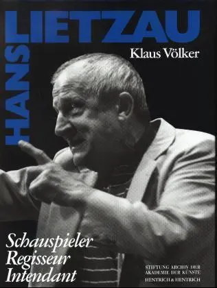 Cover: 9783933471109 | Hans Lietzau | Klaus Völker | Buch | Kartoniert / Broschiert | Deutsch