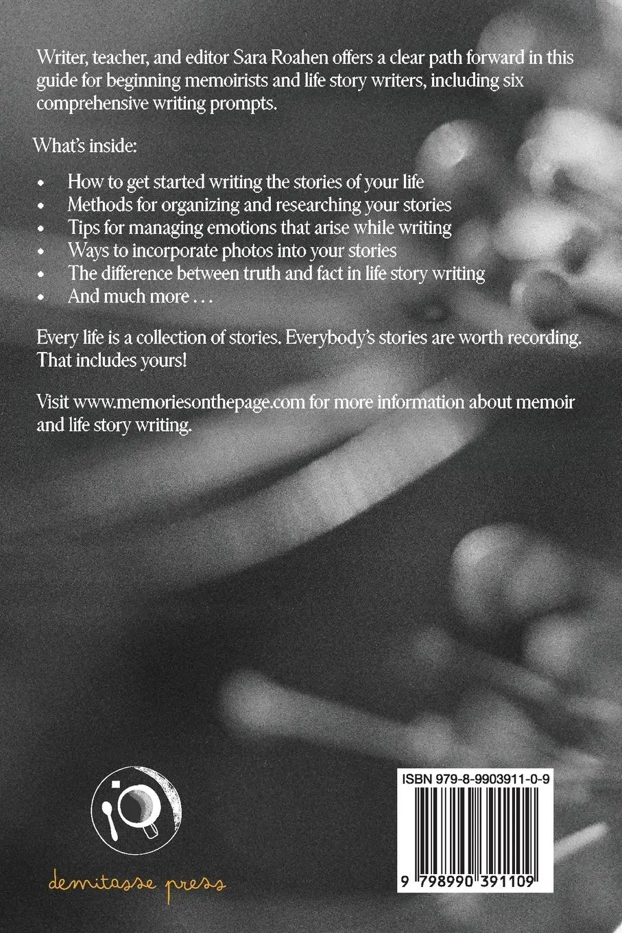 Rückseite: 9798990391109 | How to Begin Writing Your Life Stories | Putting Memories on the Page