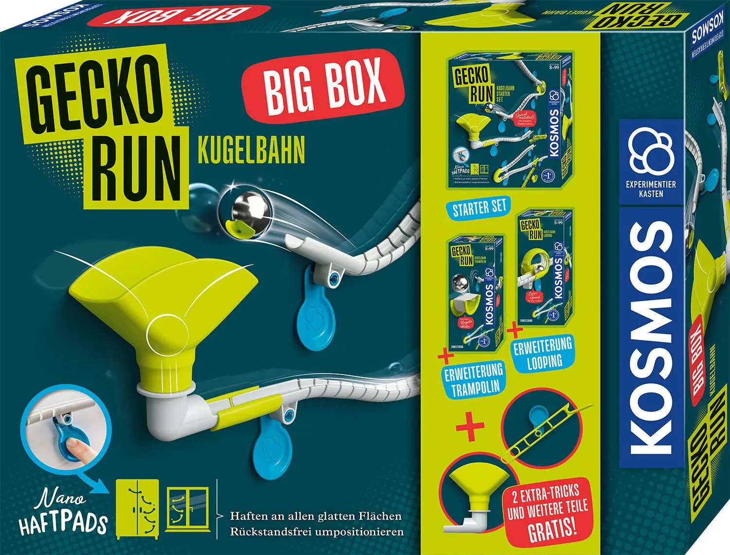 Cover: 4002051621209 | Gecko Run, Big Box | Experimentierkasten | Spiel | 621209 | Deutsch