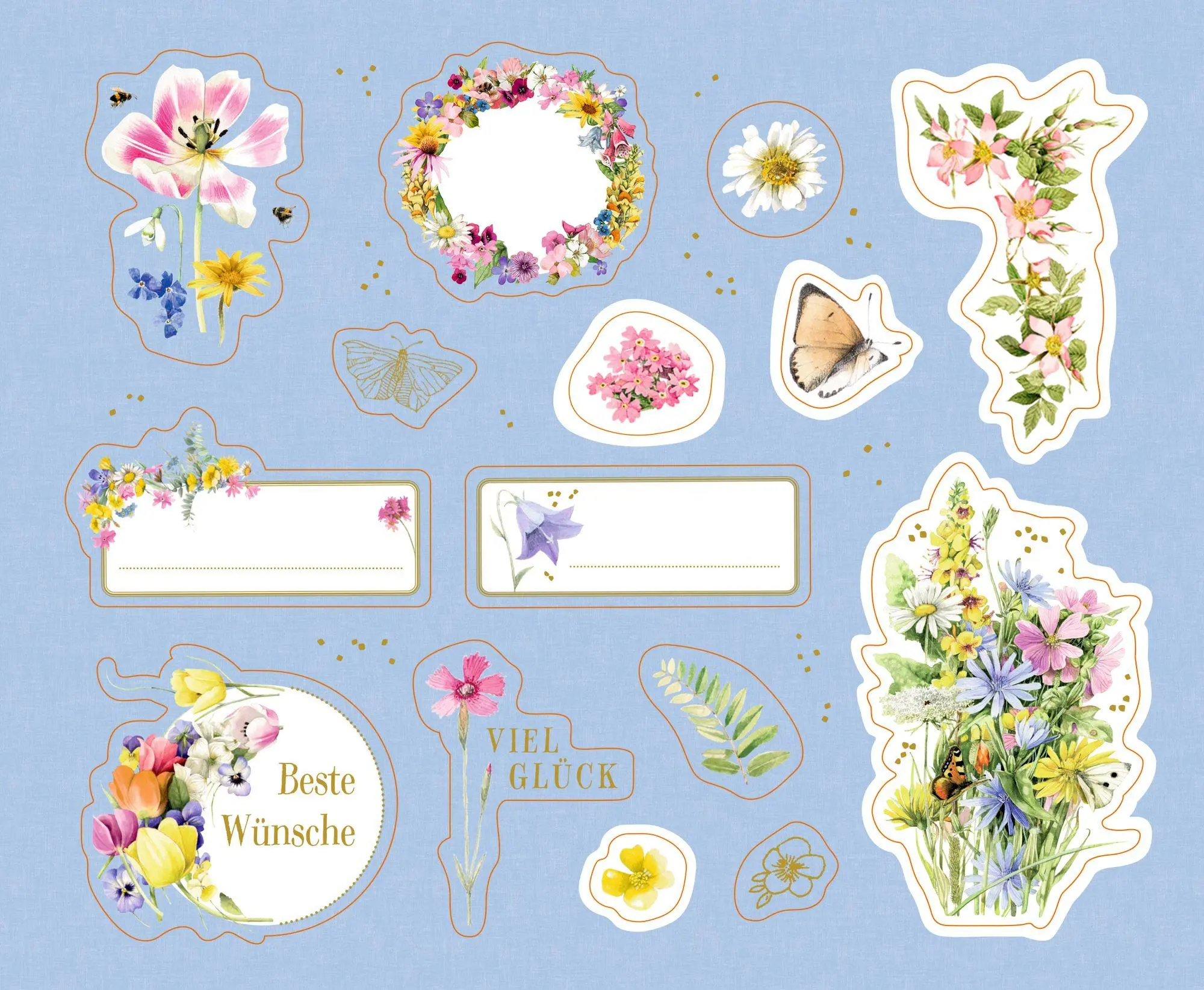 Bild: 4050003971209 | Stickerbuch - Sticker und Etiketten | Marjolein Bastin | Taschenbuch