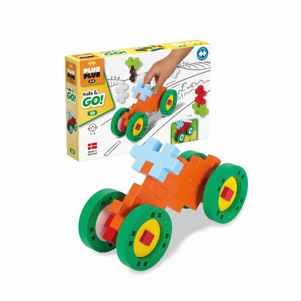 Bild: 5710409201209 | Plus Plus,29 Kreativ Bausteine BIG GO! Fahrzeuge | 9603423 | 2023
