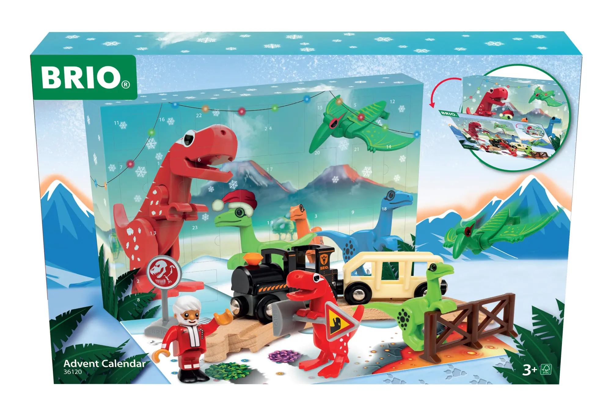 Cover: 7312350361209 | BRIO World - Adventskalender | Spiel | BRIO World | 63612000 | 2025