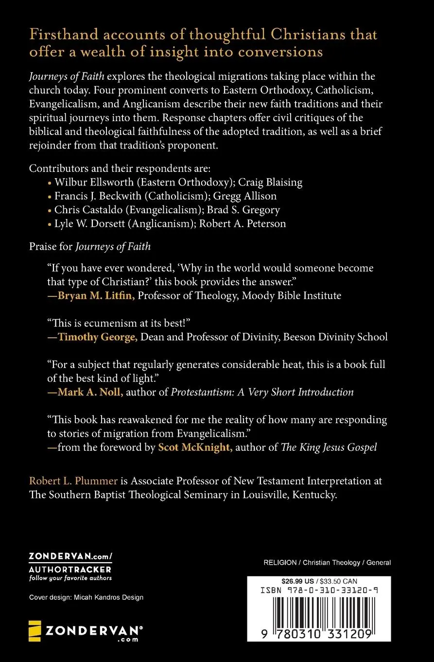Rückseite: 9780310331209 | The Journeys of Faith | Francis J. Beckwith (u. a.) | Taschenbuch