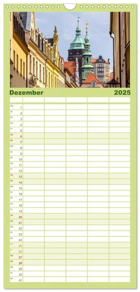Bild: 9783457101209 | Familienplaner 2025 - Unterwegs in Pirna mit 5 Spalten...