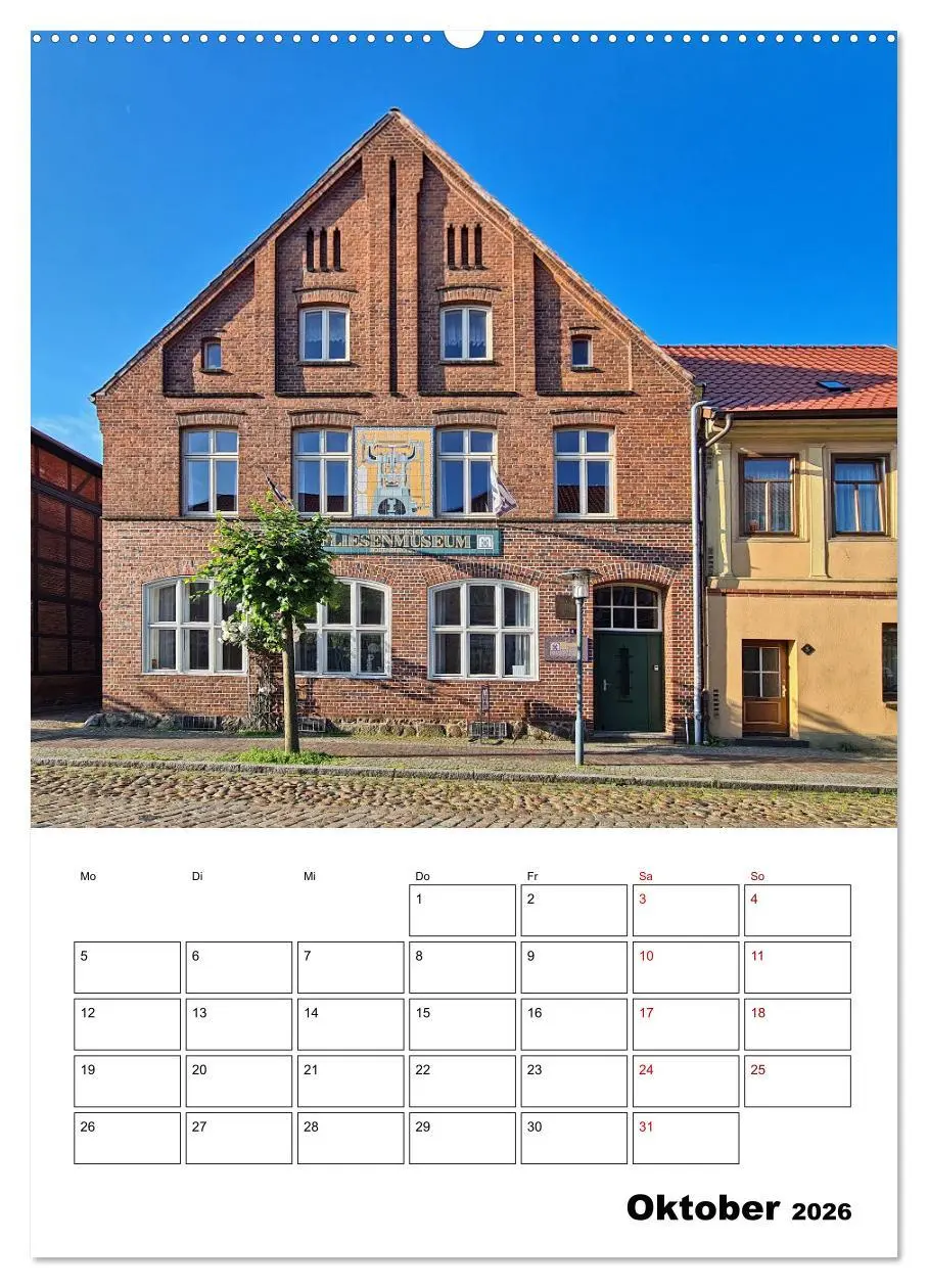 Bild: 9783516361209 | Boizenburg am Elberadweg (Wandkalender 2026 DIN A2 hoch), CALVENDO...