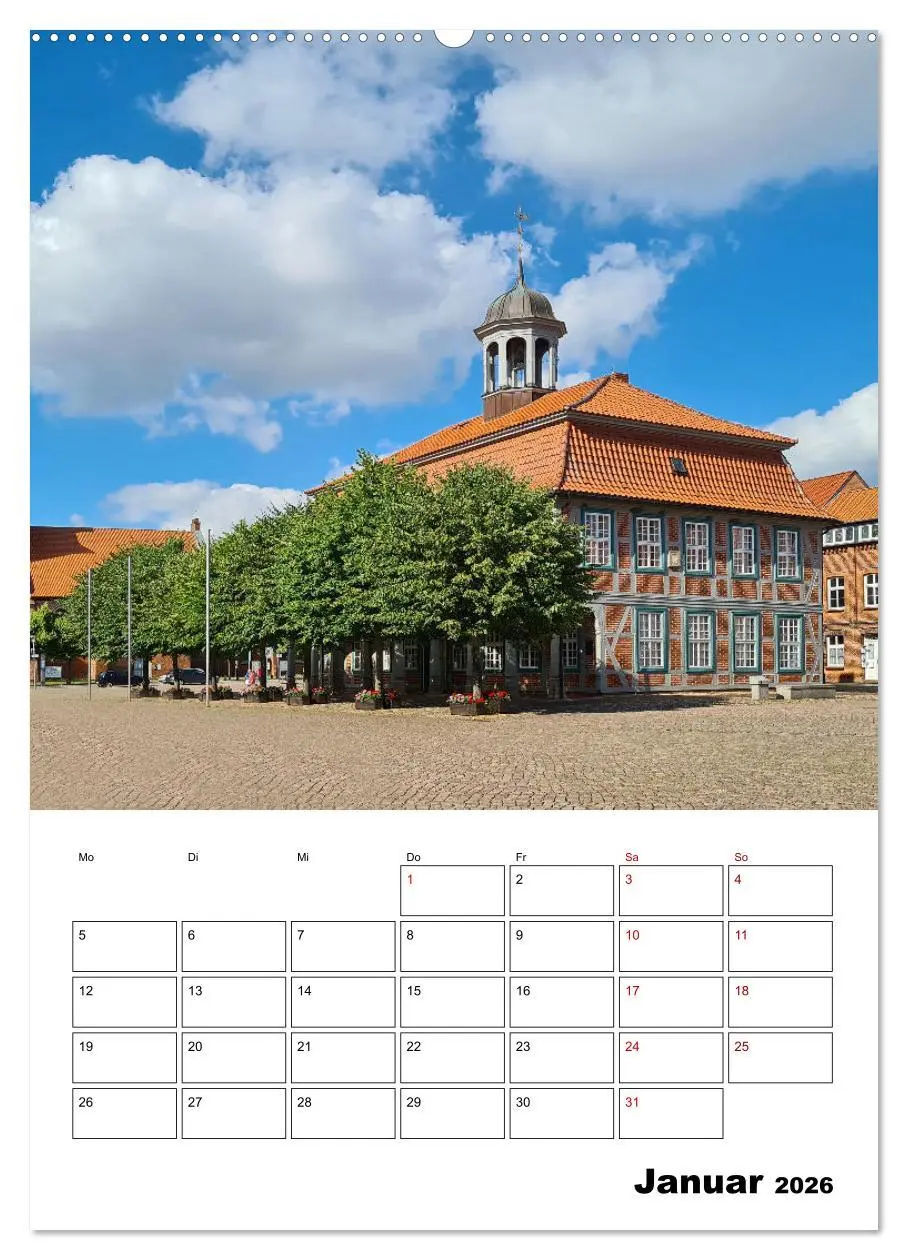 Bild: 9783516361209 | Boizenburg am Elberadweg (Wandkalender 2026 DIN A2 hoch), CALVENDO...