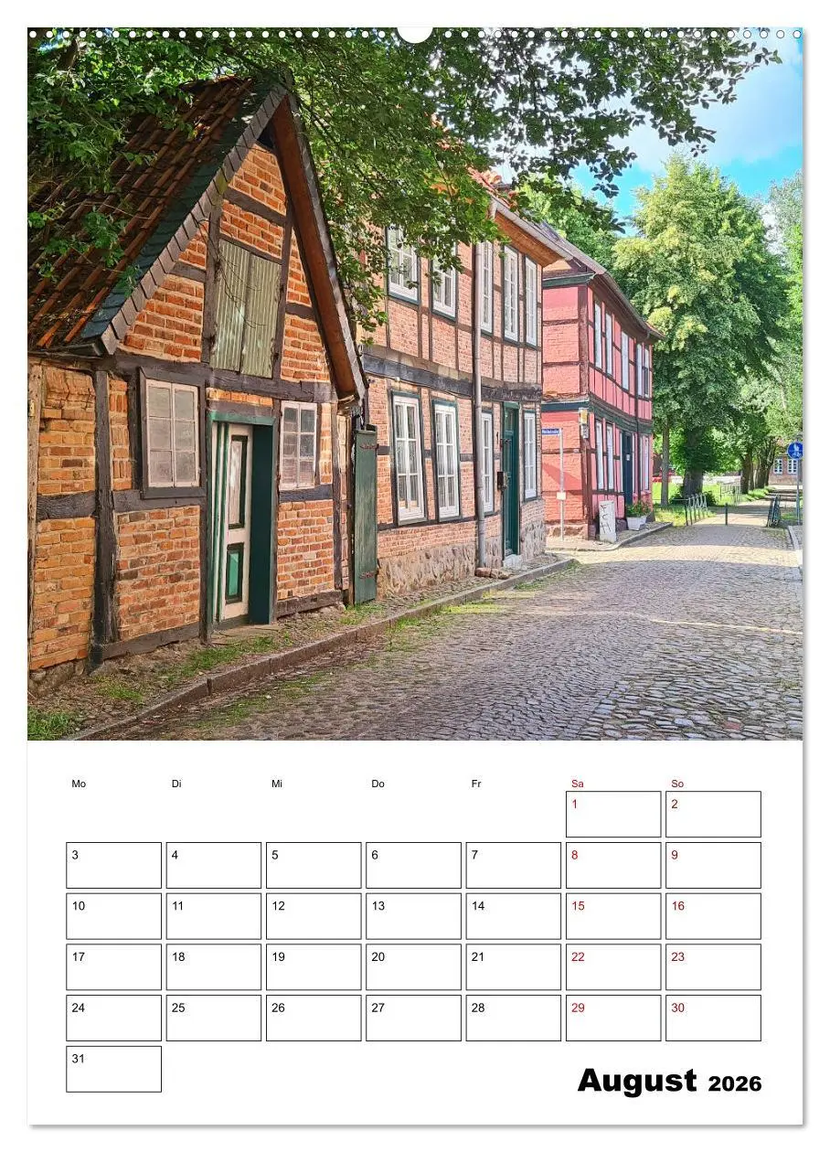 Bild: 9783516361209 | Boizenburg am Elberadweg (Wandkalender 2026 DIN A2 hoch), CALVENDO...
