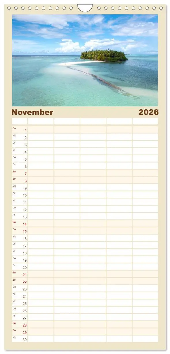 Bild: 9783516501209 | Familienplaner 2026 - Malediven, Perle im Indischen Ozean mit 5...