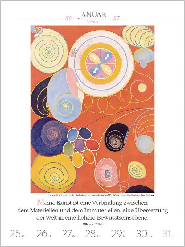 Bild: 9783819301209 | Literaturkalender Kunst 2027 | Korsch Verlag | Kalender | 54 S. | 2027