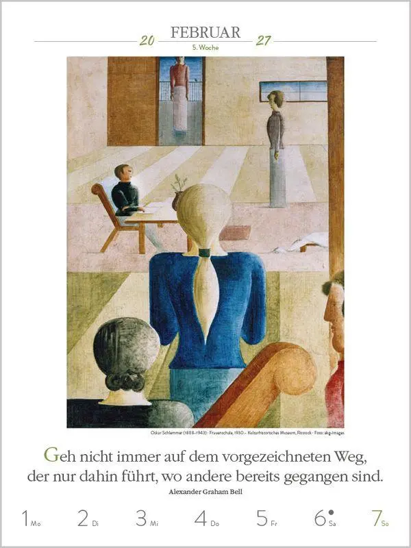 Bild: 9783819301209 | Literaturkalender Kunst 2027 | Korsch Verlag | Kalender | 54 S. | 2027
