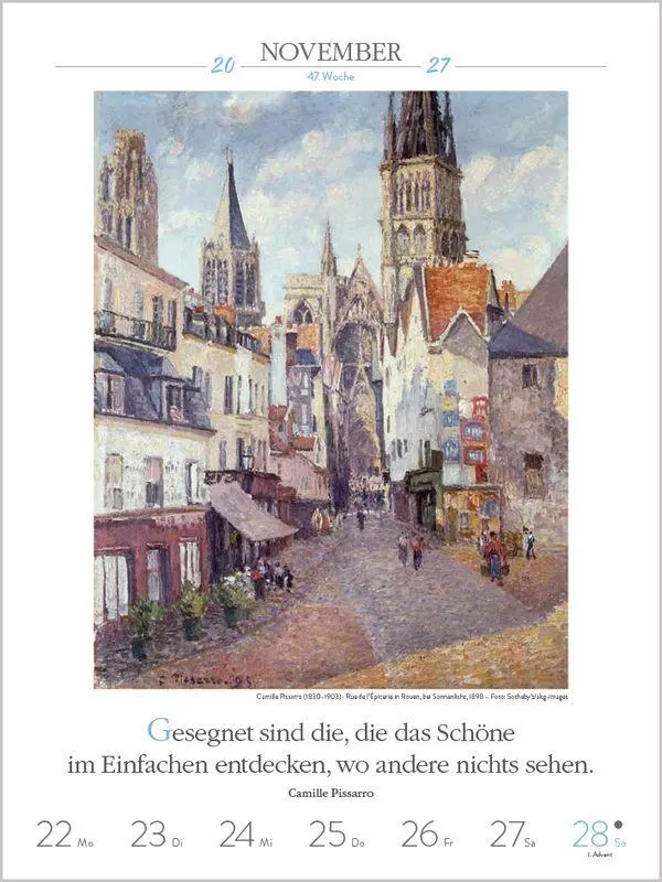 Bild: 9783819301209 | Literaturkalender Kunst 2027 | Korsch Verlag | Kalender | 54 S. | 2027