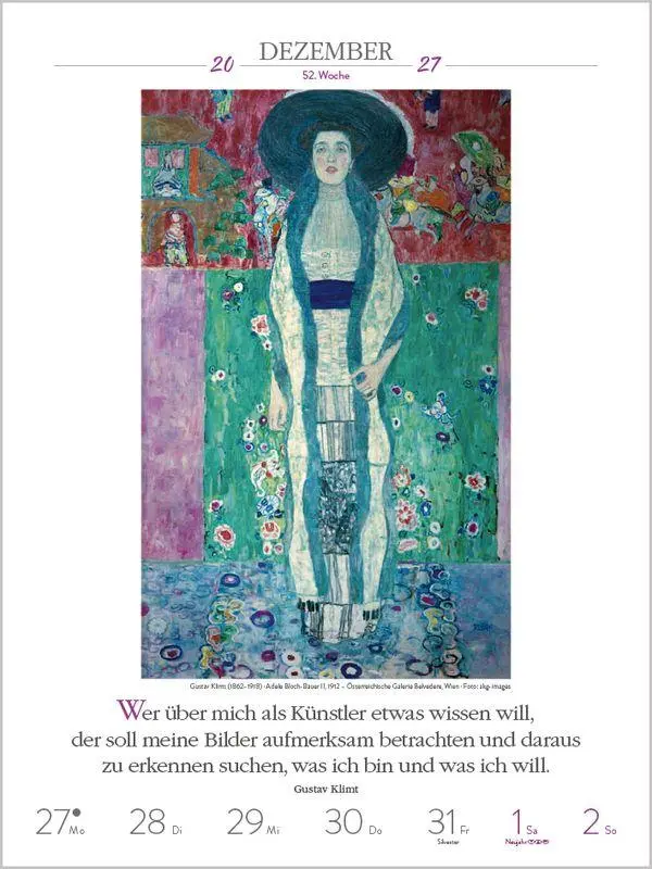 Bild: 9783819301209 | Literaturkalender Kunst 2027 | Korsch Verlag | Kalender | 54 S. | 2027