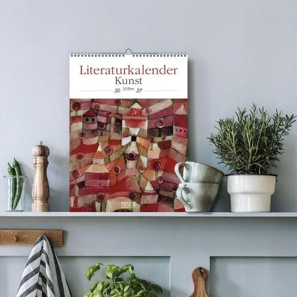 Bild: 9783819301209 | Literaturkalender Kunst 2027 | Korsch Verlag | Kalender | 54 S. | 2027