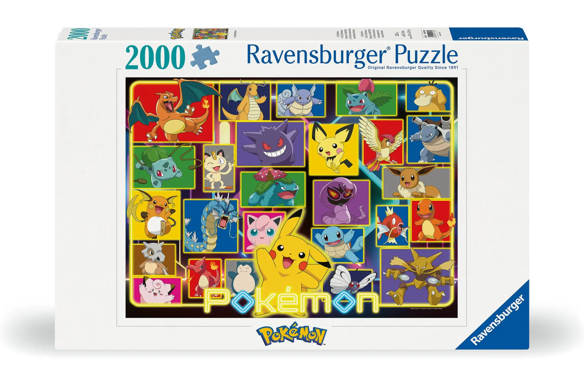 Cover: 4005555011309 | Erwachsenenpuzzle 2000 Teile - Leuchtende Pokémon | Spiel | 12001130