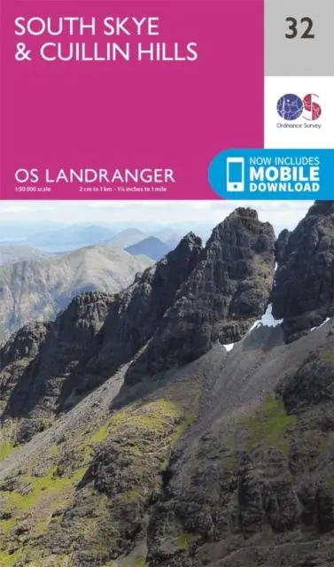 Cover: 9780319261309 | South Skye &amp; Cuillin Hills | Ordnance Survey | (Land-)Karte | Englisch