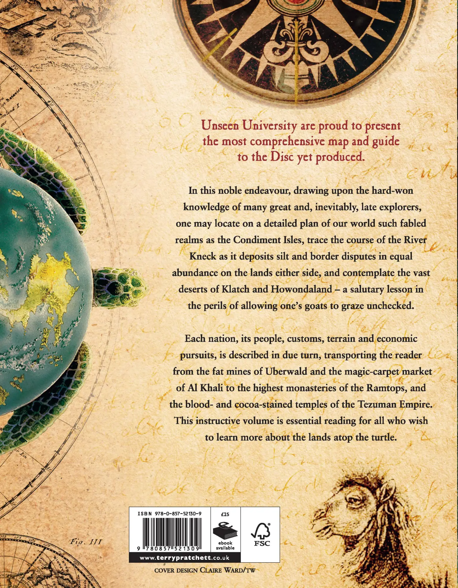 Rückseite: 9780857521309 | The Discworld Atlas | Terry Pratchett | Buch | 128 S. | Englisch