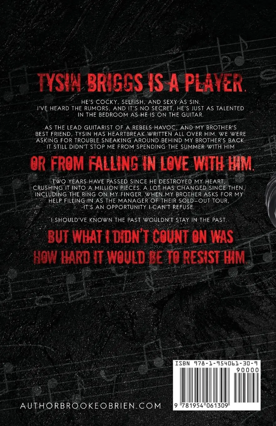 Rückseite: 9781954061309 | Tysin | A Brother's Best Friend Rock Star Romance | Brooke O'Brien