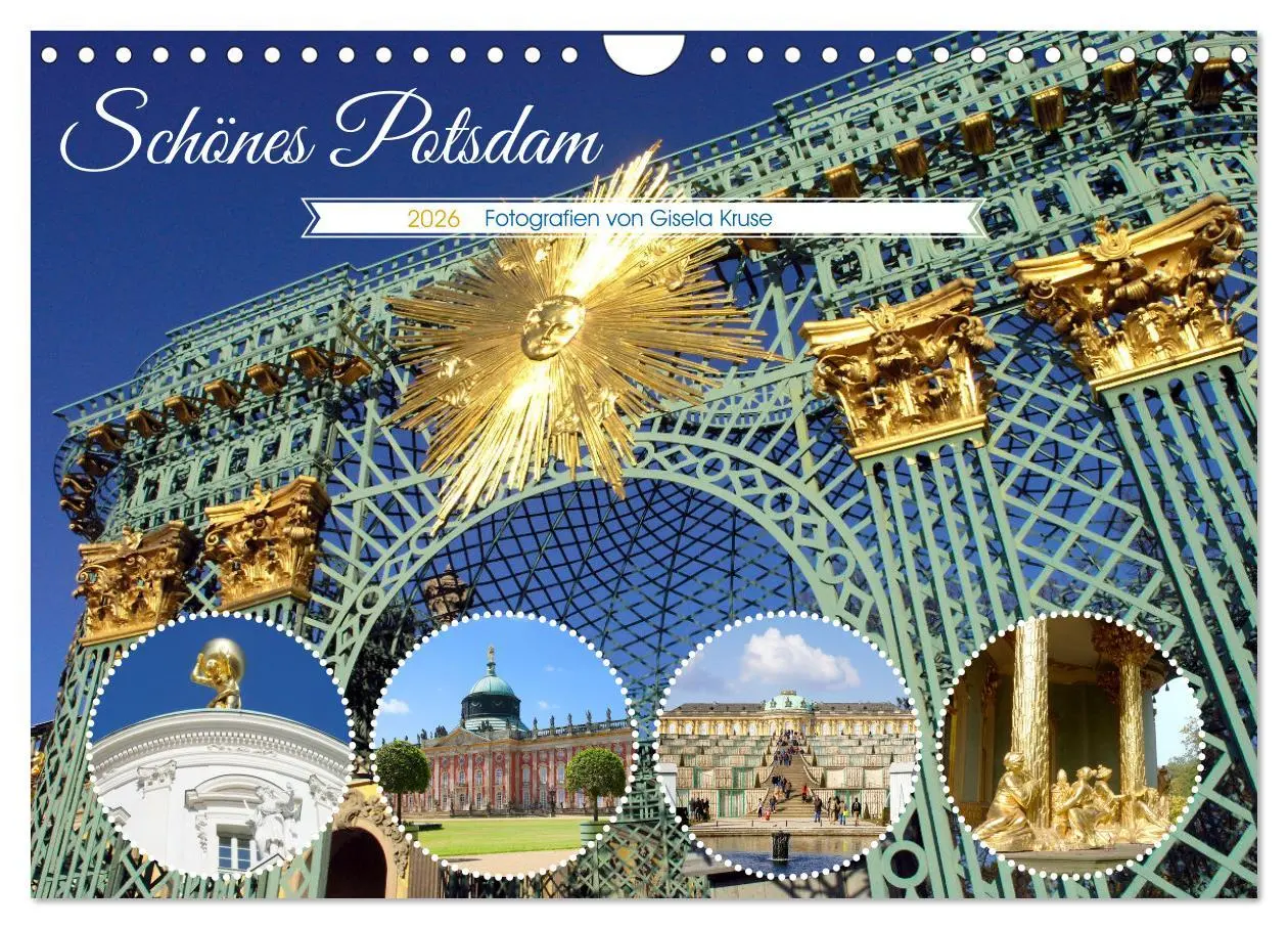 Cover: 9783457571309 | Schönes Potsdam (Wandkalender 2026 DIN A4 quer), CALVENDO...