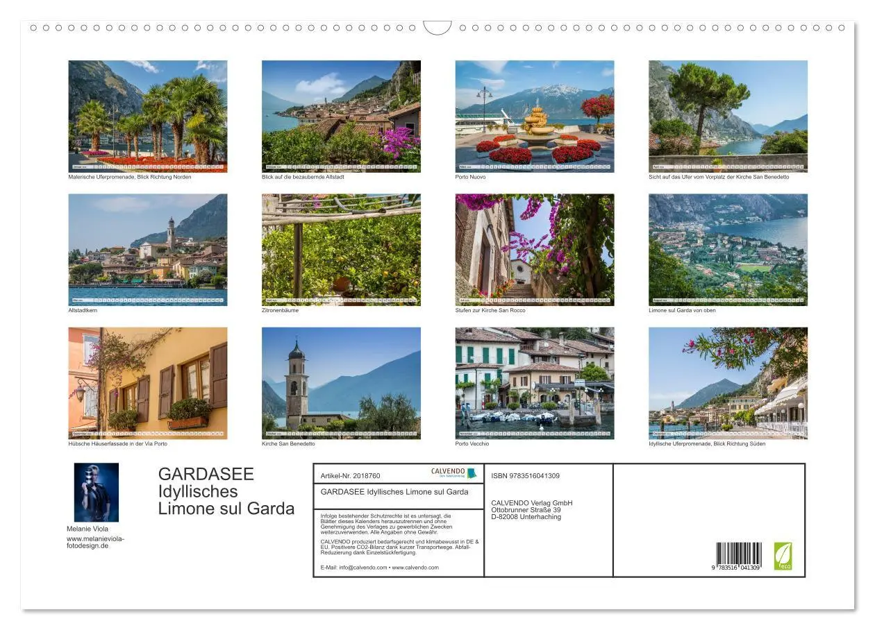 Bild: 9783516041309 | GARDASEE Idyllisches Limone sul Garda (Wandkalender 2026 DIN A2...
