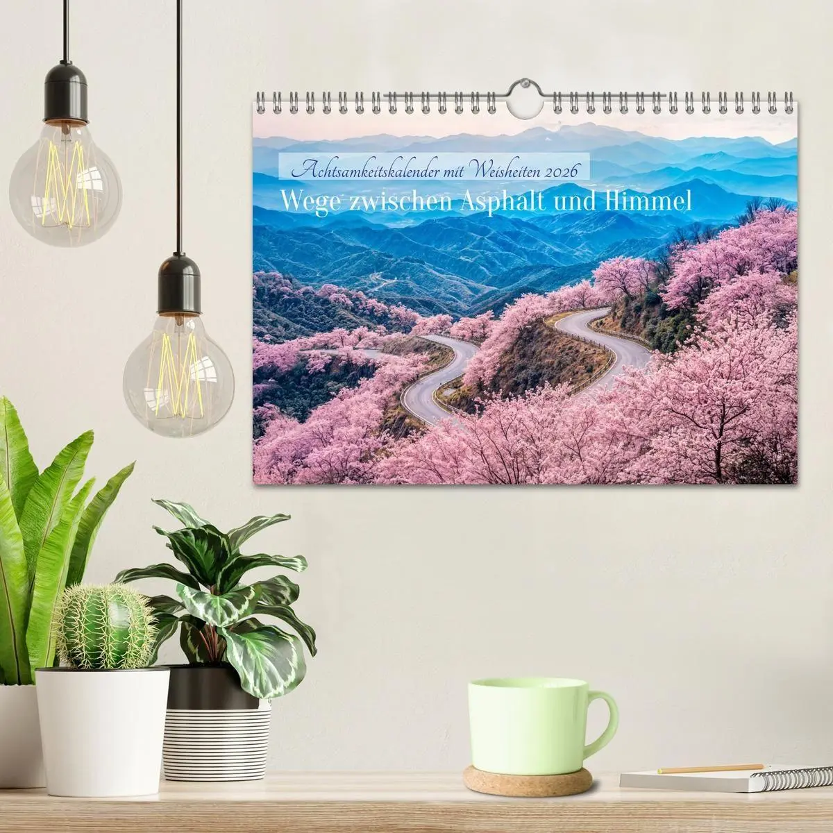 Bild: 9783516661309 | Wege zwischen Asphalt und Himmel - Achtsamkeitskalender mit...