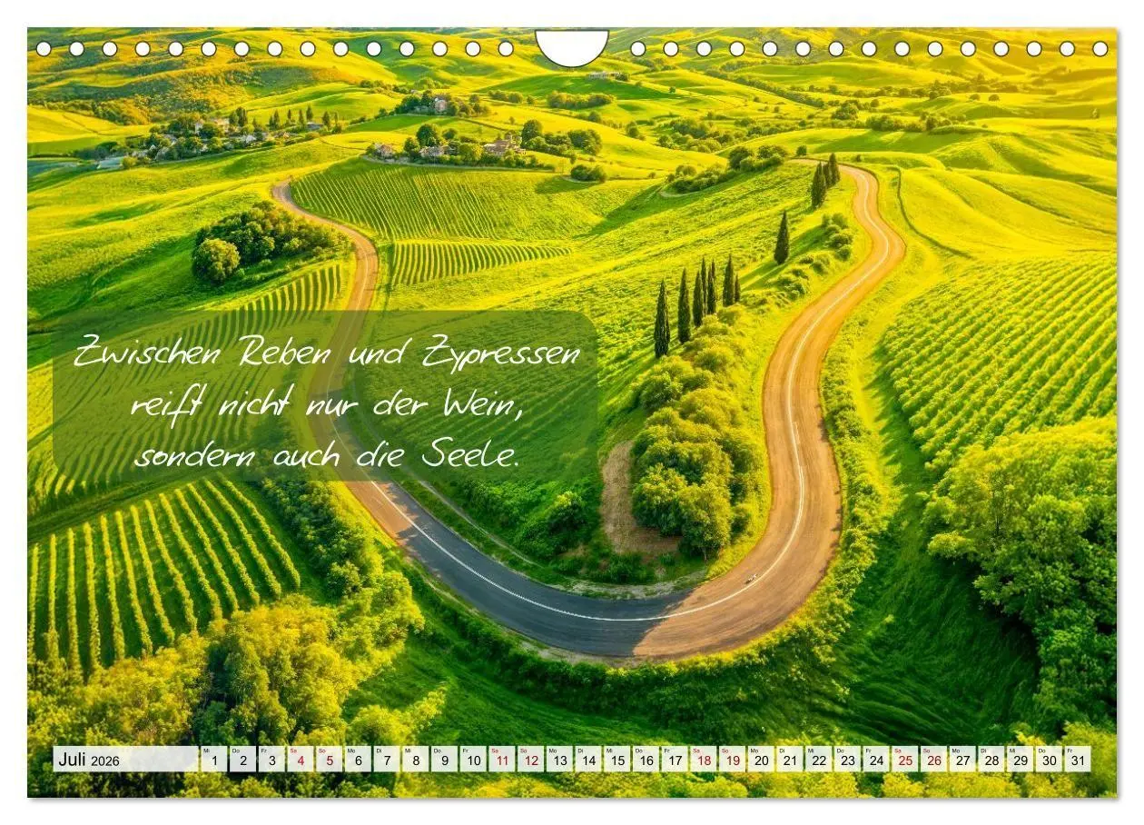 Bild: 9783516661309 | Wege zwischen Asphalt und Himmel - Achtsamkeitskalender mit...