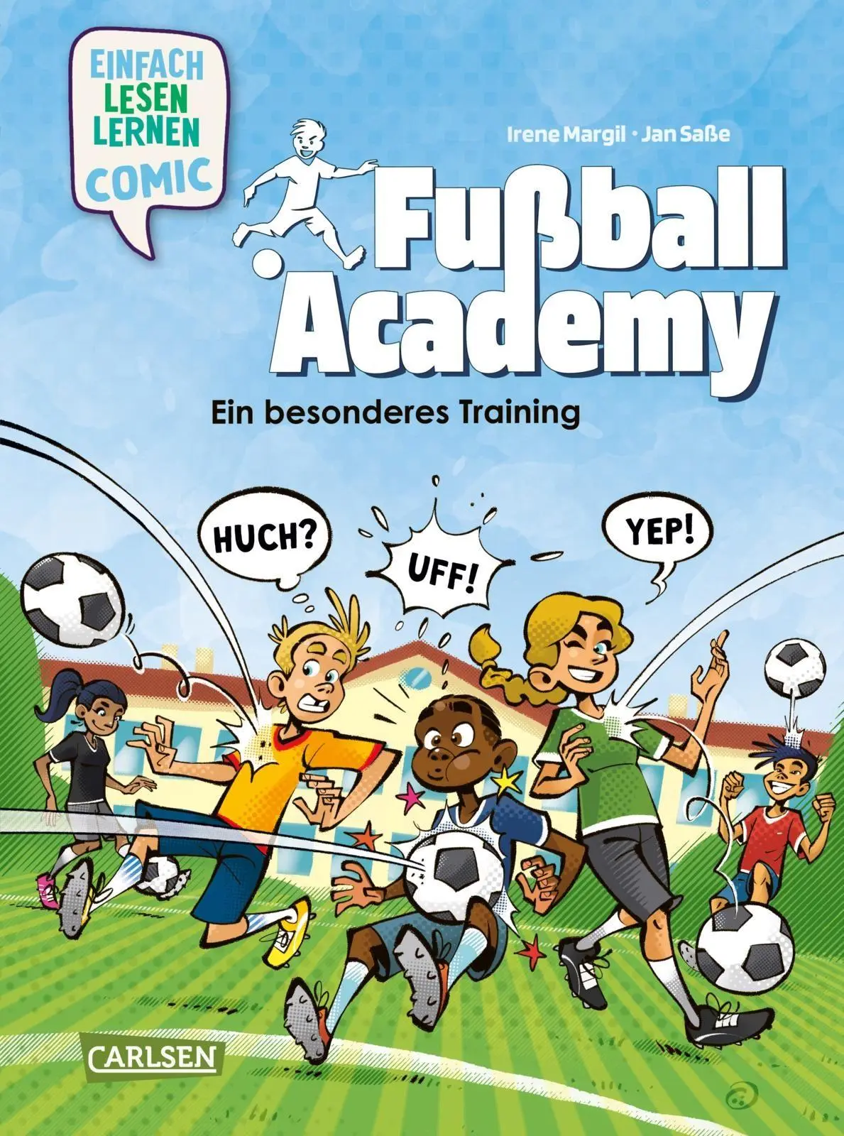 Cover: 9783551691309 | Erstleser Kindercomic: Fußball Academy: Ein besonderes Training | Buch
