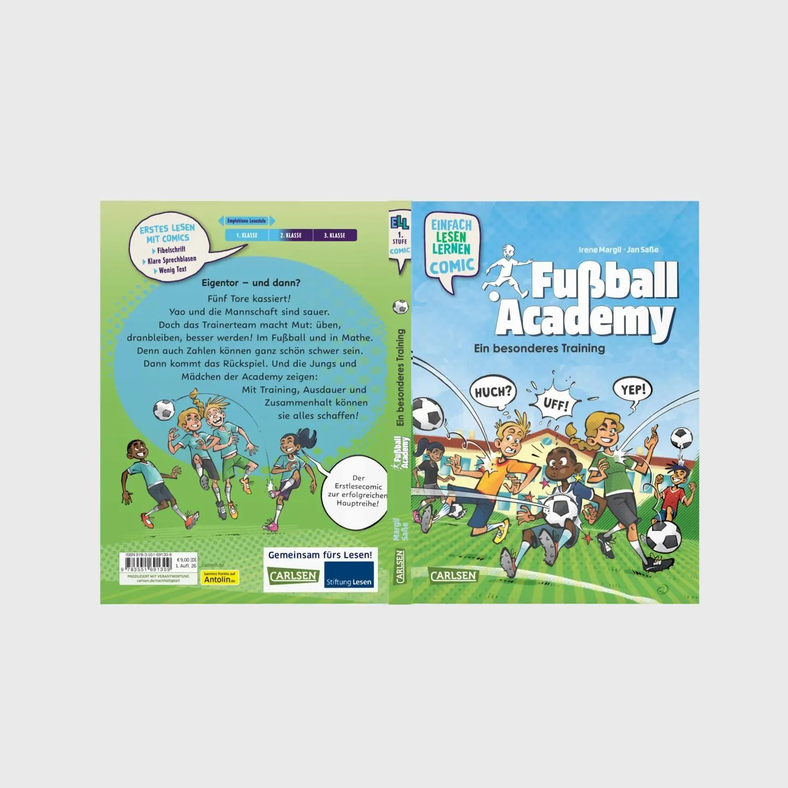 Bild: 9783551691309 | Erstleser Kindercomic: Fußball Academy: Ein besonderes Training | Buch