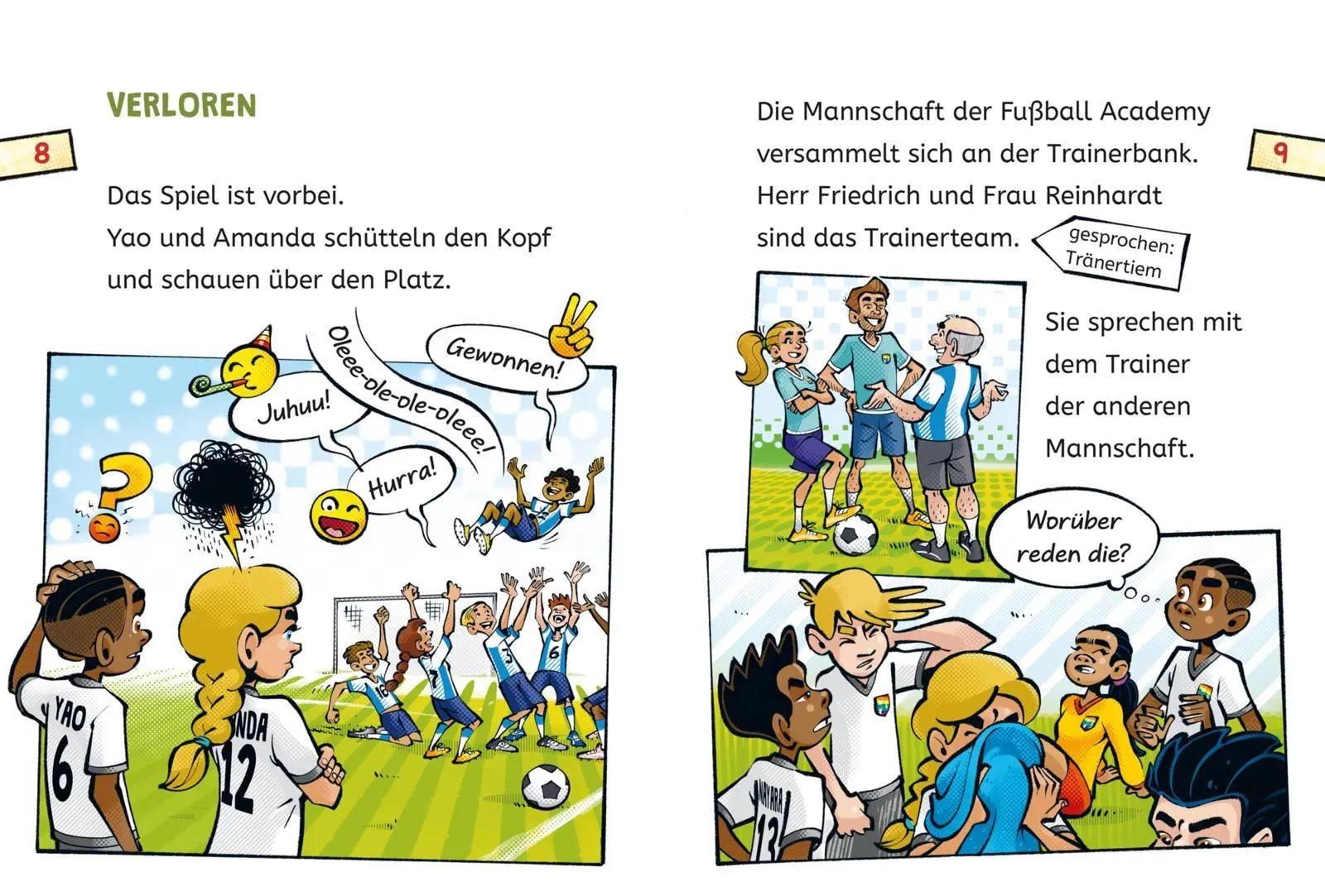 Bild: 9783551691309 | Erstleser Kindercomic: Fußball Academy: Ein besonderes Training | Buch