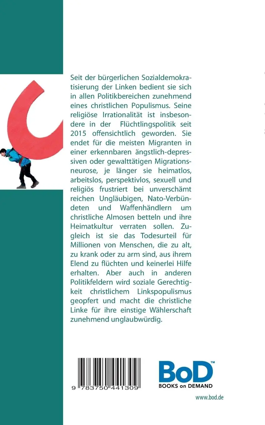 Rückseite: 9783750441309 | Ist die Linke noch zu retten? | Tom Gebhardt | Taschenbuch | 194 S.